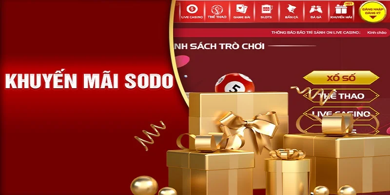 Khuyến mãi SODO nạp đầu